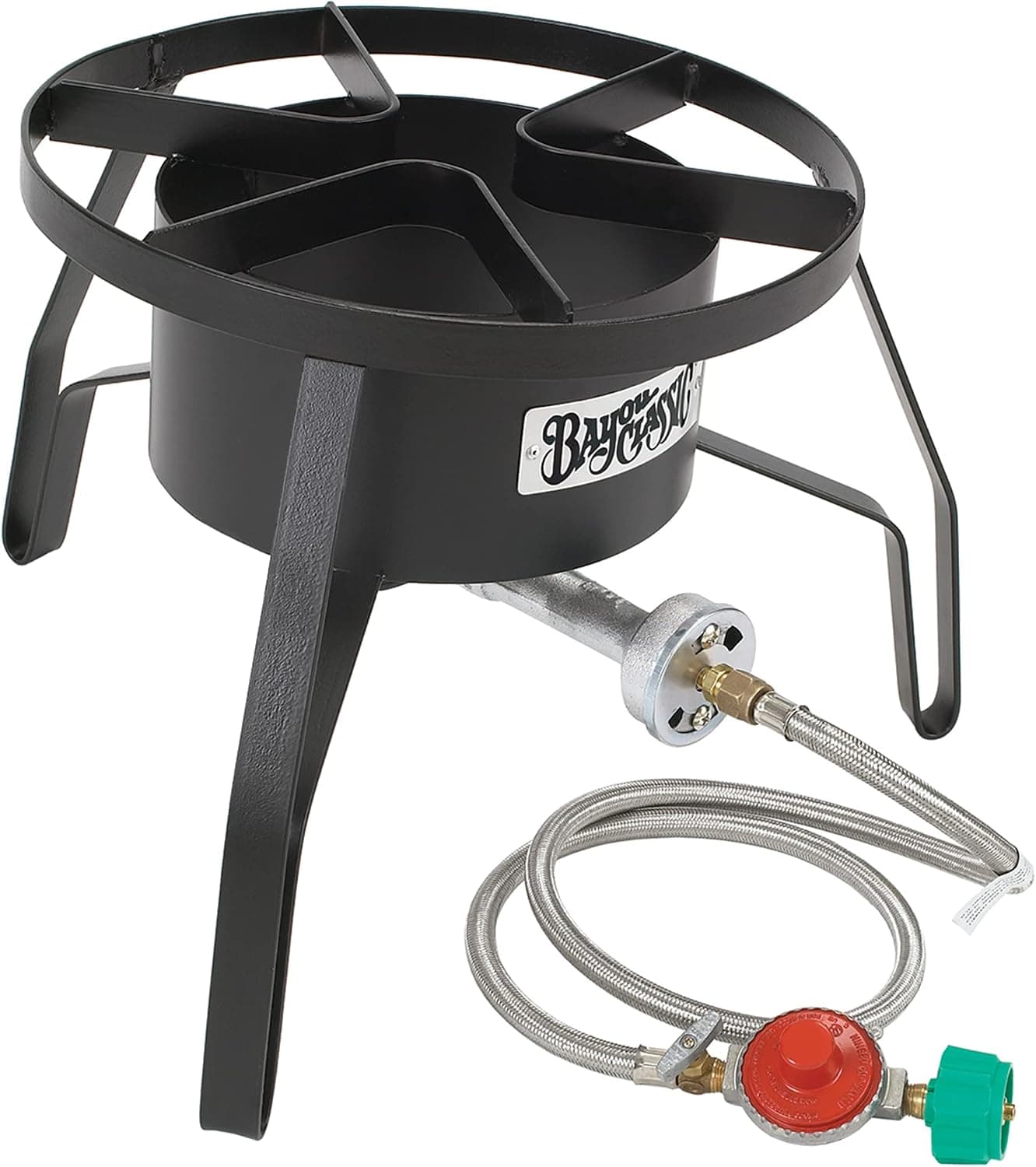 Bayou Classic SP10 High Pressure Cooker, 14" Wide, 10 psi