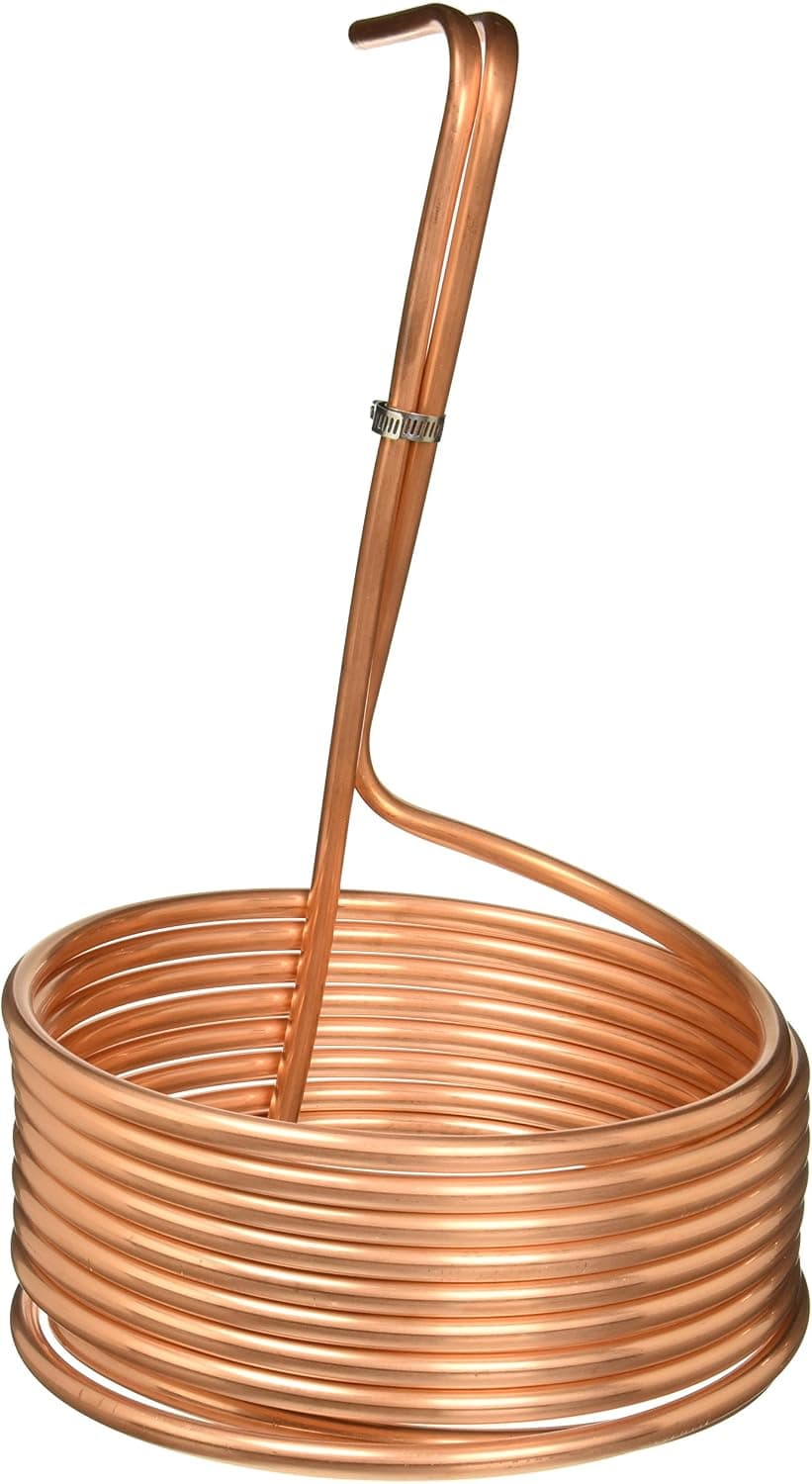 NY Brew Supply Homebrew Immersion Wort Chiller 25' Copper