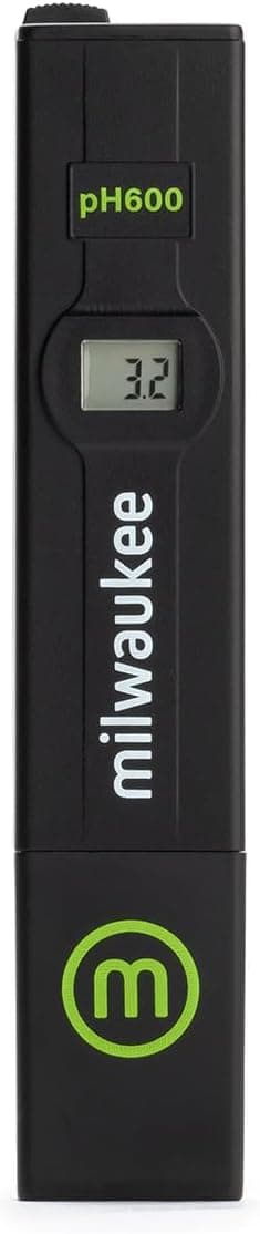 Milwaukee Instruments pH600 pH Tester with 1 Point Manual Calibration