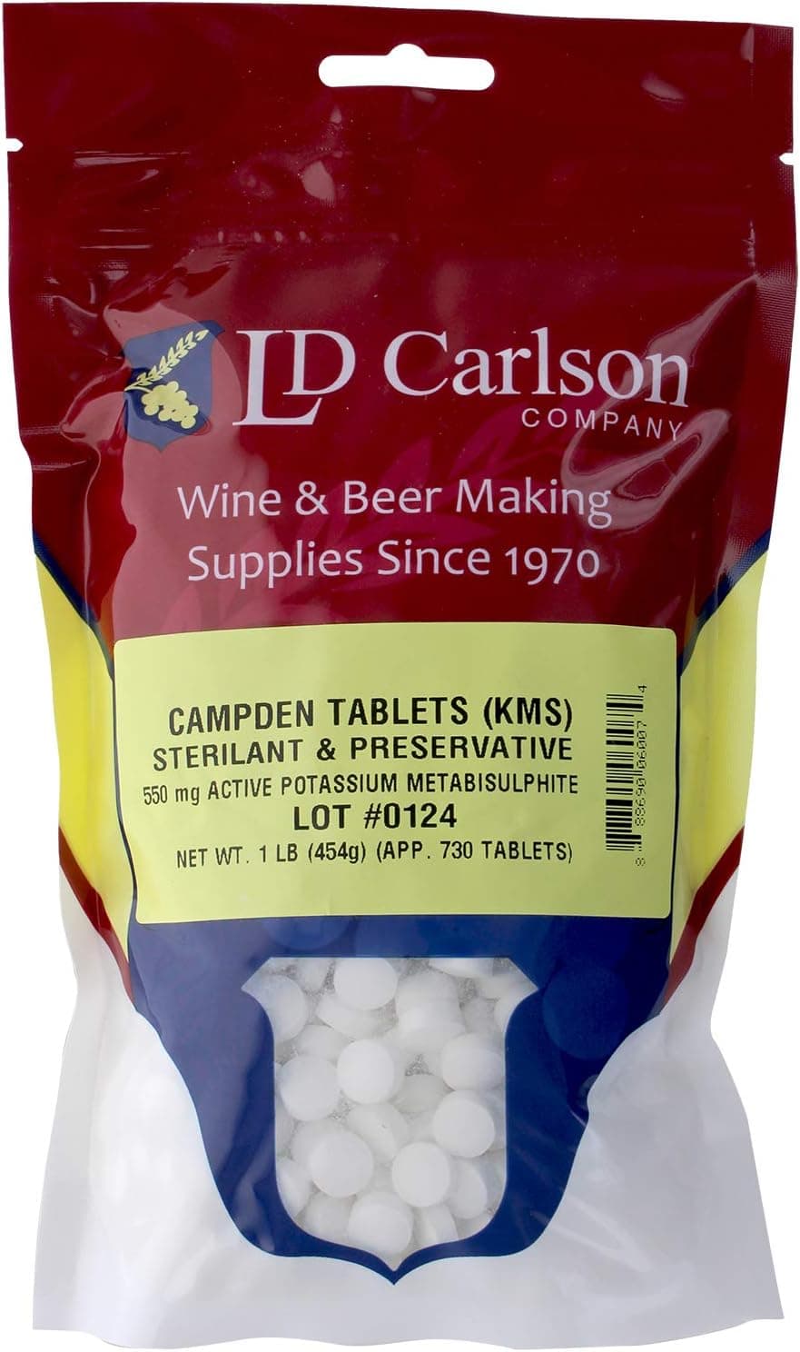 Campden Tablets (potassium metabisulfite) bulk
