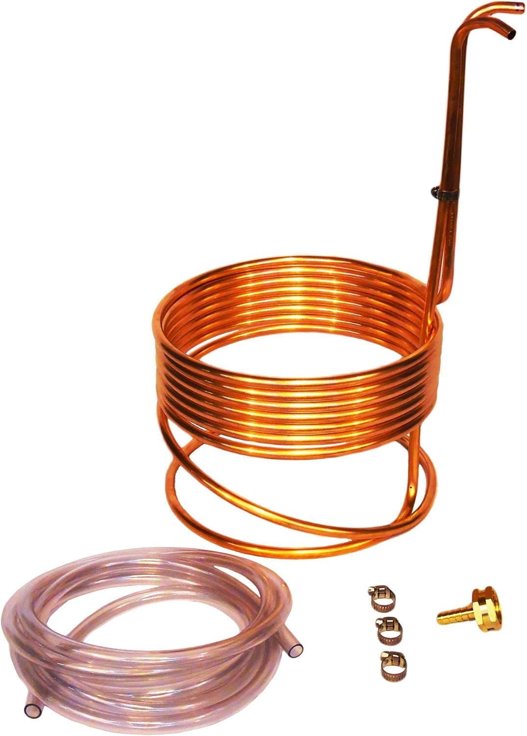 Home Brew Stuff WC-25 Super Efficient 3/8 x 25' Copper Wort Chiller