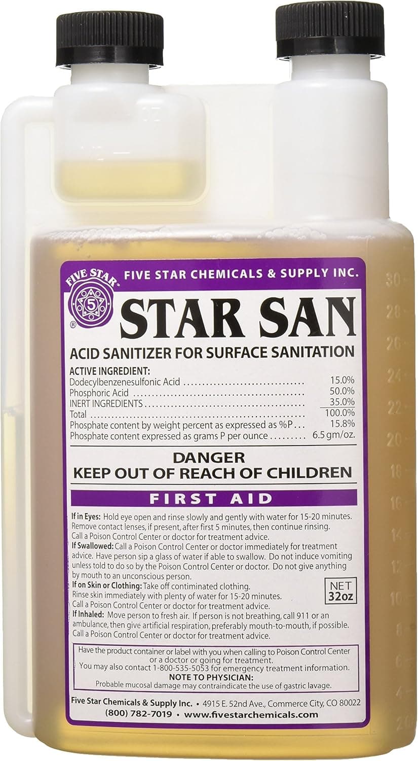 Five Star Star San Acid Sanitizer 32oz