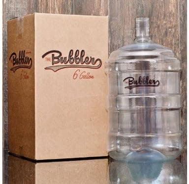 The Bubbler 6 Gallon PET Plastic Carboy Fermentor
