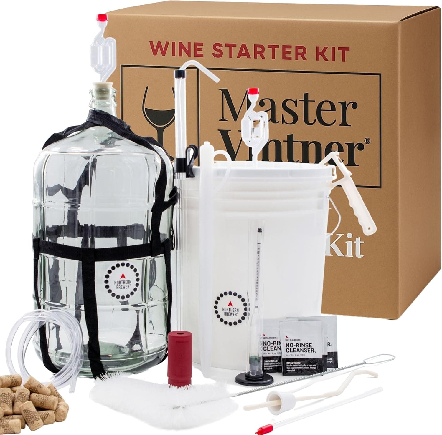 Master Vintner Wine Making Starter Kit Complete Equipment for 6 Gallons