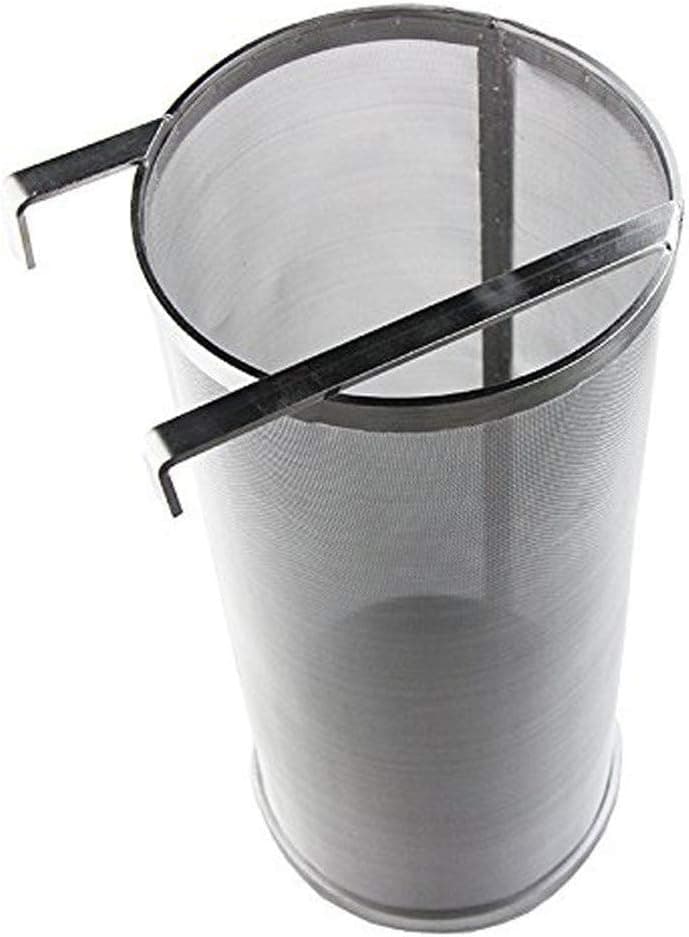 300 Micron Mesh Hopper Spider Strainer Stainless Steel (6.1 x 13.98 Inch)