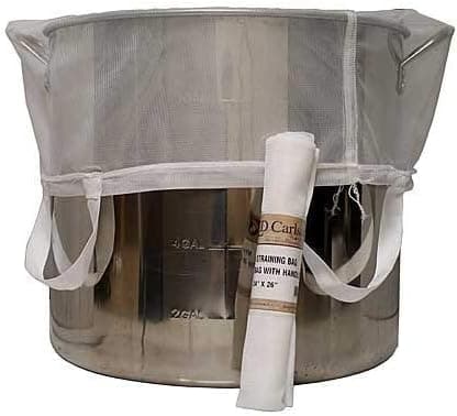 LD Carlson 4718 Brew-in-A-Bag Straining Bag with Handles (24x26)