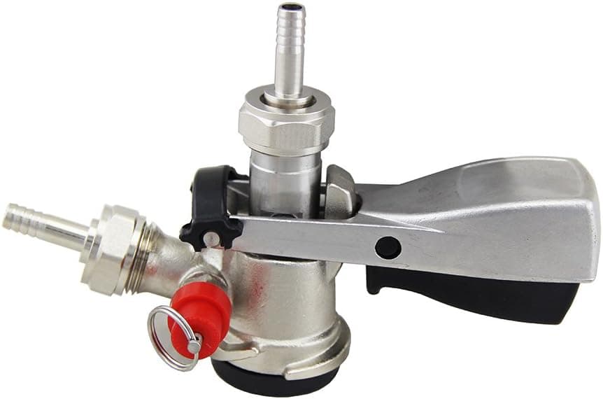 UP100 Homebrew Beer Keg Tap Faucet System D Coupler US Sankey with Air Valve