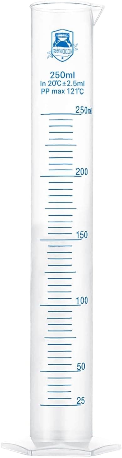 Fermentaholics Hydrometer Test Jar & Measuring Cylinder 250 ML