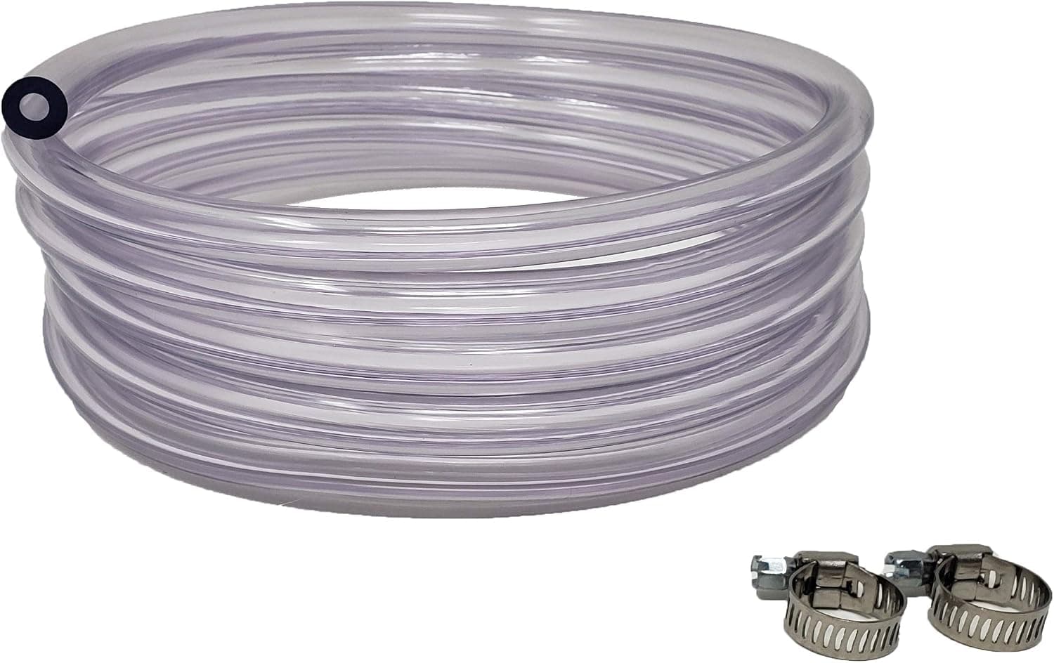 Sealproof Food Grade Clear Vinyl Tubing for Homebrewing 3/16" ID x 7/16" OD, 10 Ft