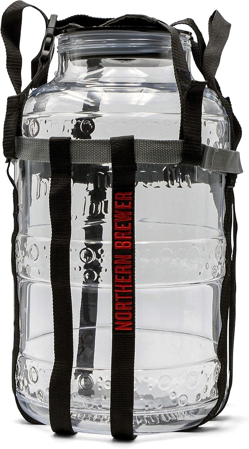Northern Brewer Big Mouth Bubbler EVO 2 with Harness, 5 Gallon Glass