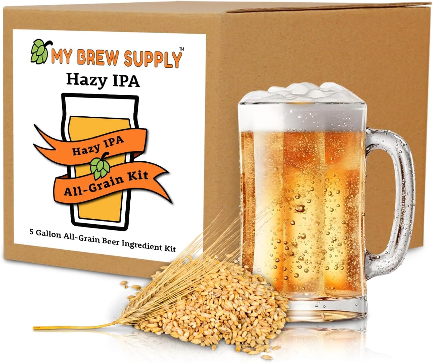 My Brew Supply Hazy IPA All Grain Brewing Kit - 5 Gallon