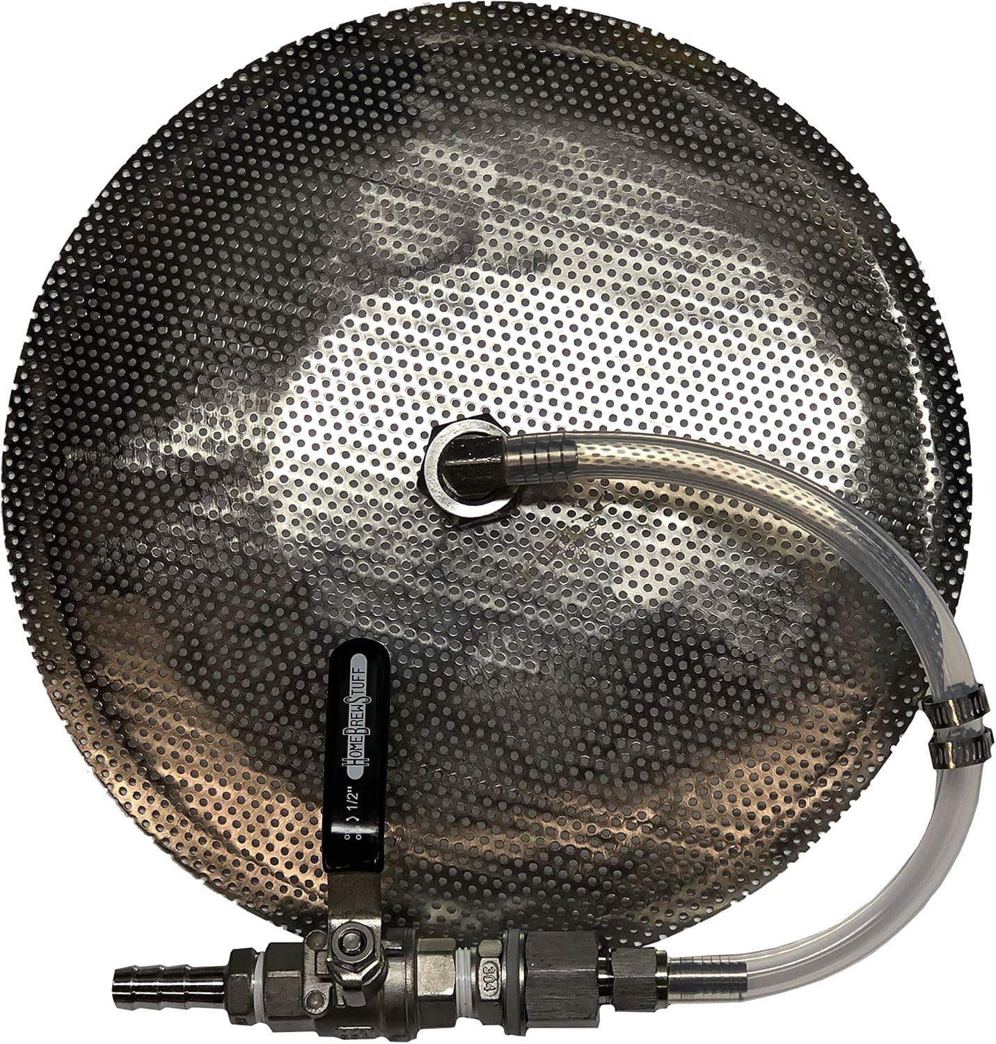 TAPCRAFT Cooler Mash Tun Conversion Kit with Stainless False Bottom, Ball Valve (10 Gallon)