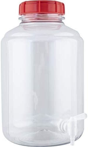 3 Gallon Fermonster Wide Mouth Plastic Fermenter with Spigot and Airlock
