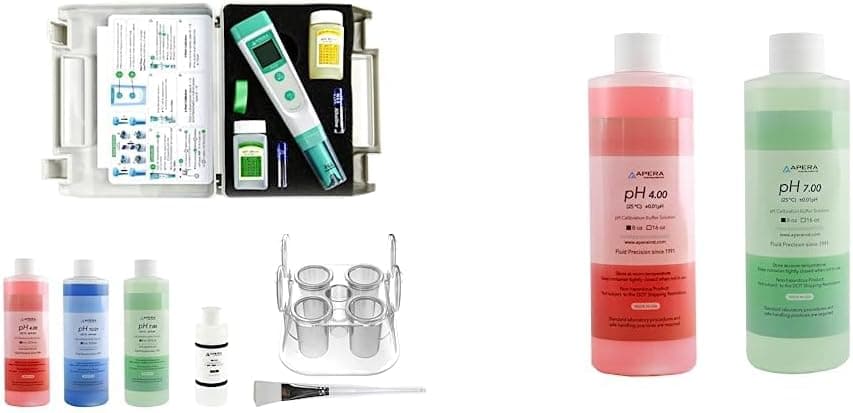 Apera Instruments AI209-T PH20 pH Tester Combo Kit with Buffer Solutions