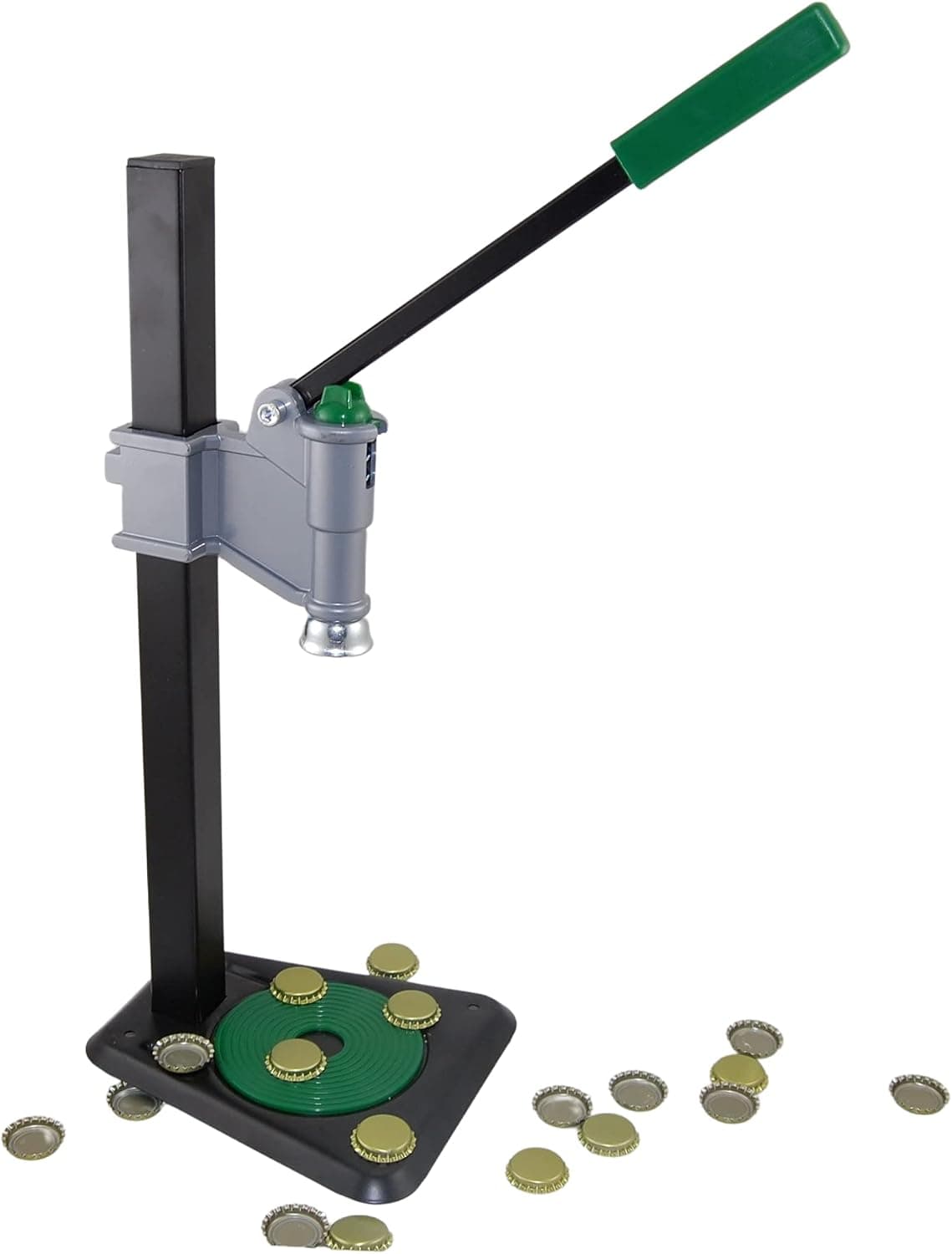 Super Bench Top Adjustable Bottle Capper with Auto Lever for Homebrew