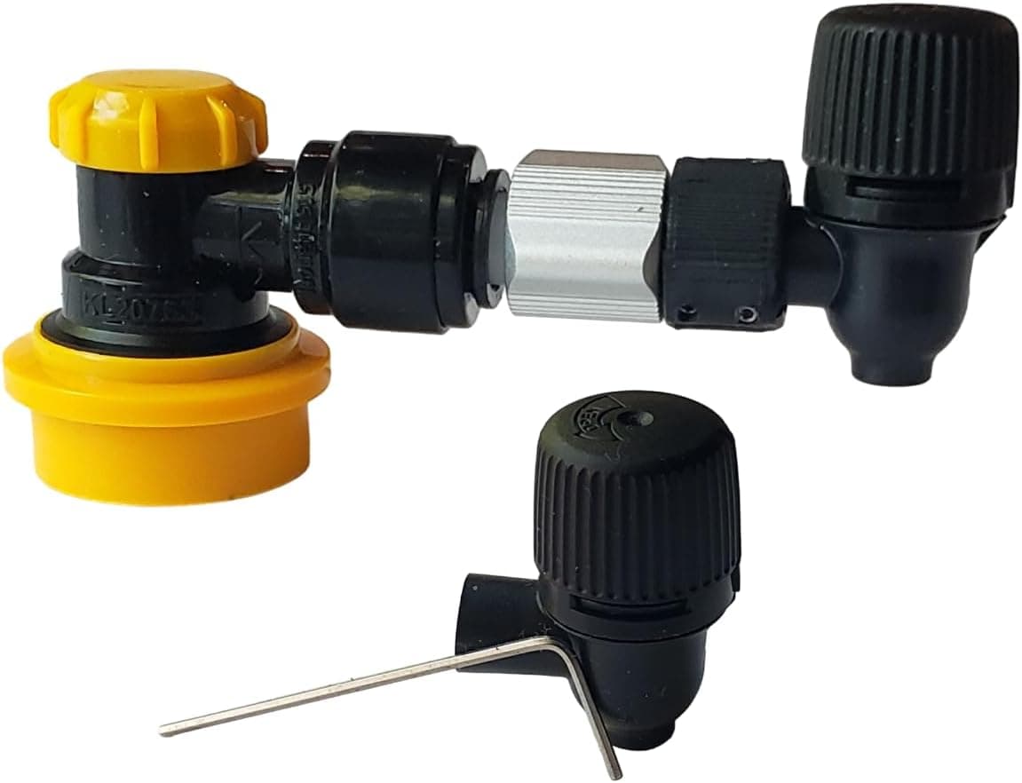 Picnic Tap 2.1 Ball Lock Low Profile Ready to Pour from Keg or Growler