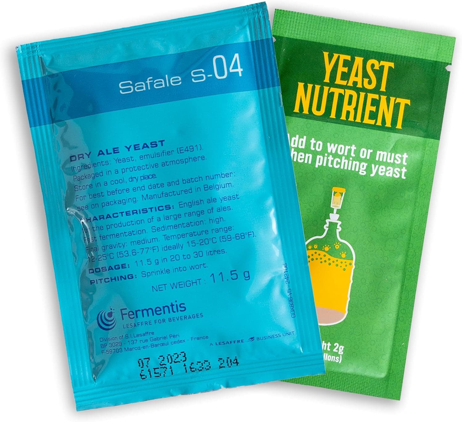 Craft A Brew Safale S-04 English Ale Dry Yeast
