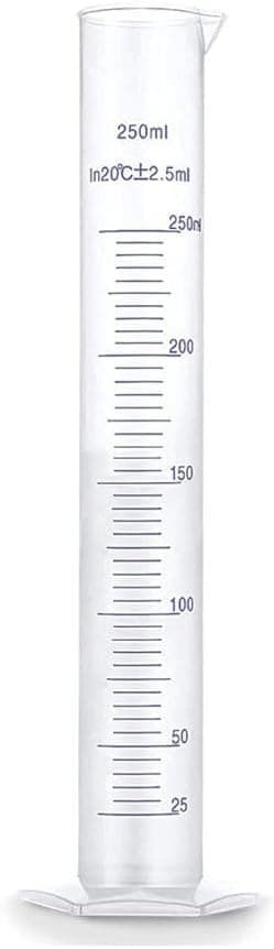 HOBBYIN 250 ML Hydrometer Test Jar Measuring Cylinder