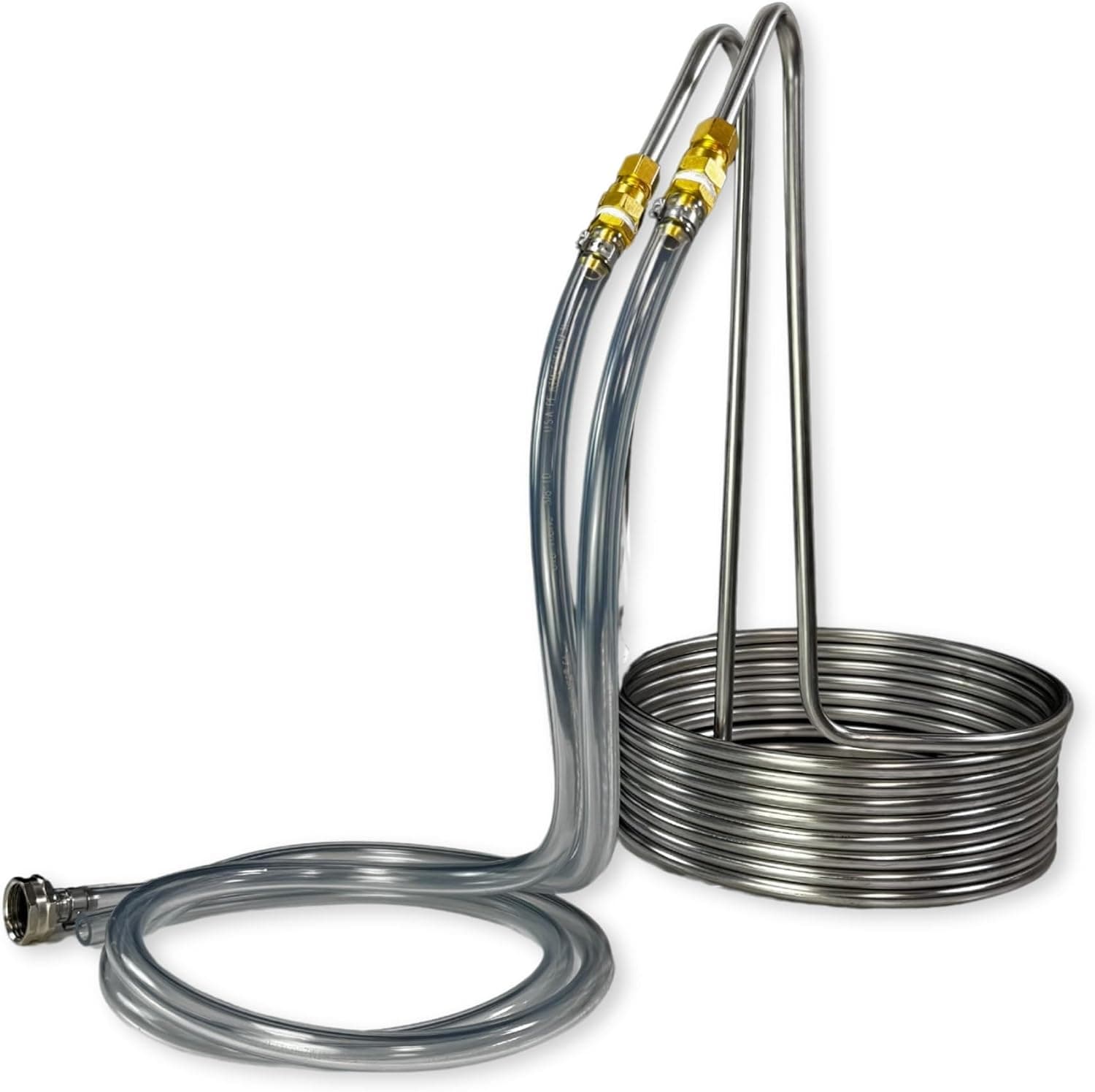 Coldbreak Knockout Immersion Chiller 25 Foot Stainless Steel, Homebrew 3-6 Gallon, USA