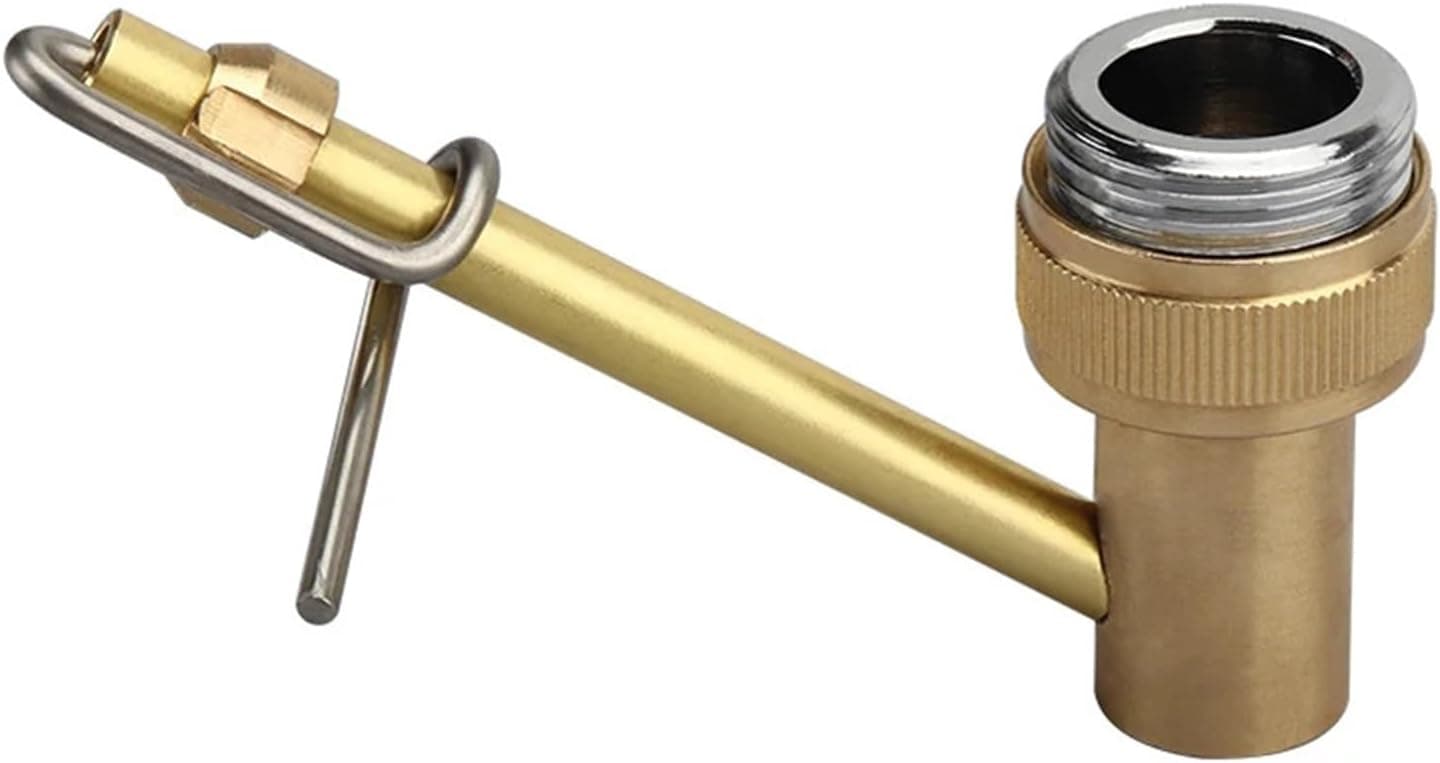 Brass Carboy & Jet Bottle Washer Single Blast Wine Bottle Rinser (Silver)