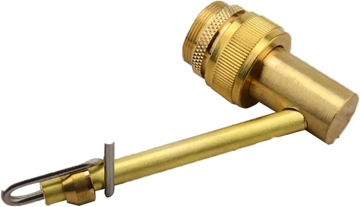Brass Carboy & Jet Bottle Washer Single Blast Wine Bottle Rinser (Gold)