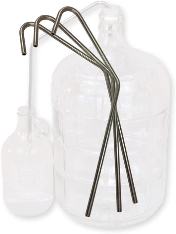 Coldbreak Brewing Equipment CBBTC Carboy Blow Off Tube for 5-6.5 gal Glass Carboys (Pack of 3)